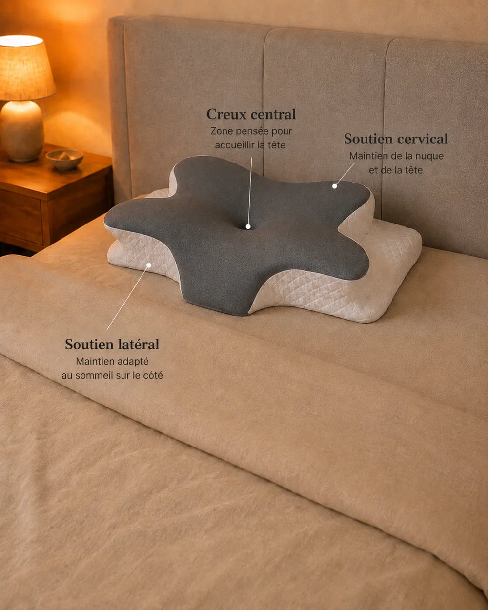 Coussin cervical Denua
