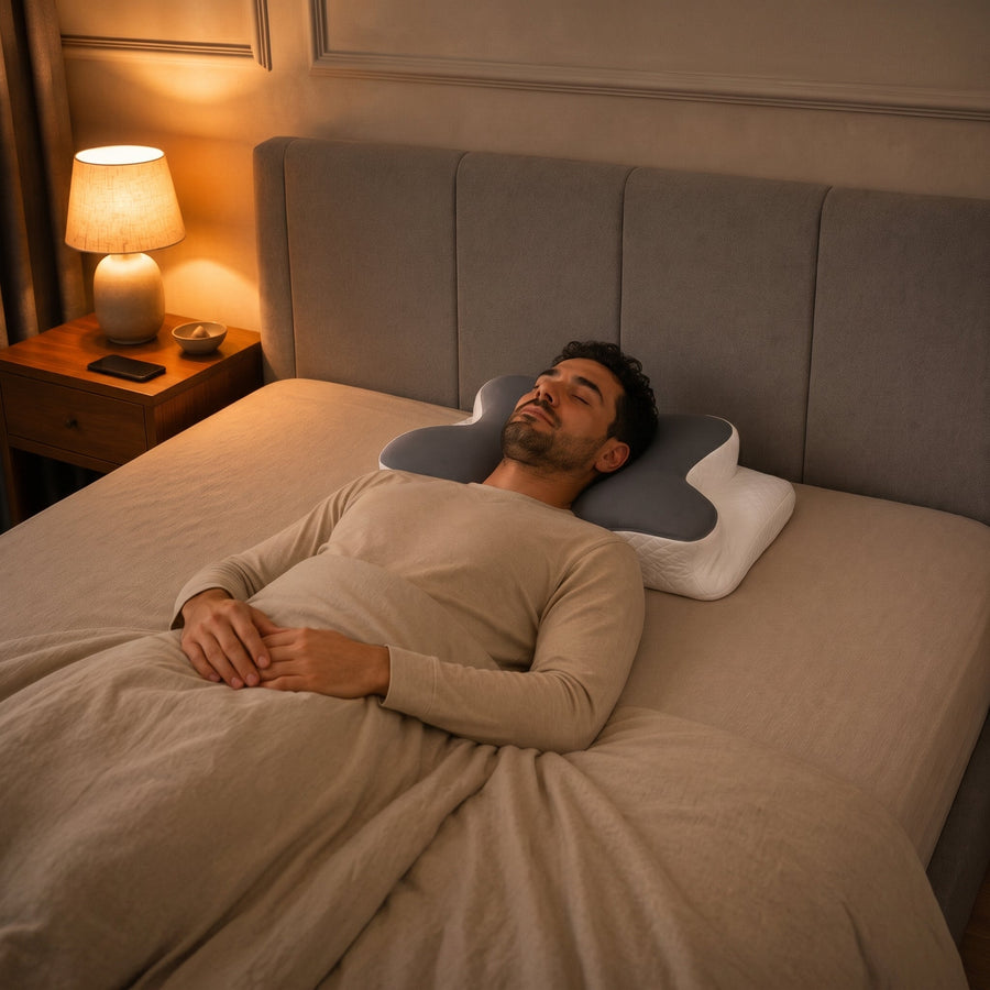 Utilisation du coussin Denua sur le dos