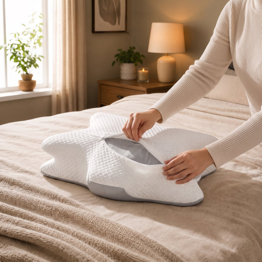Housse amovible du coussin Denua