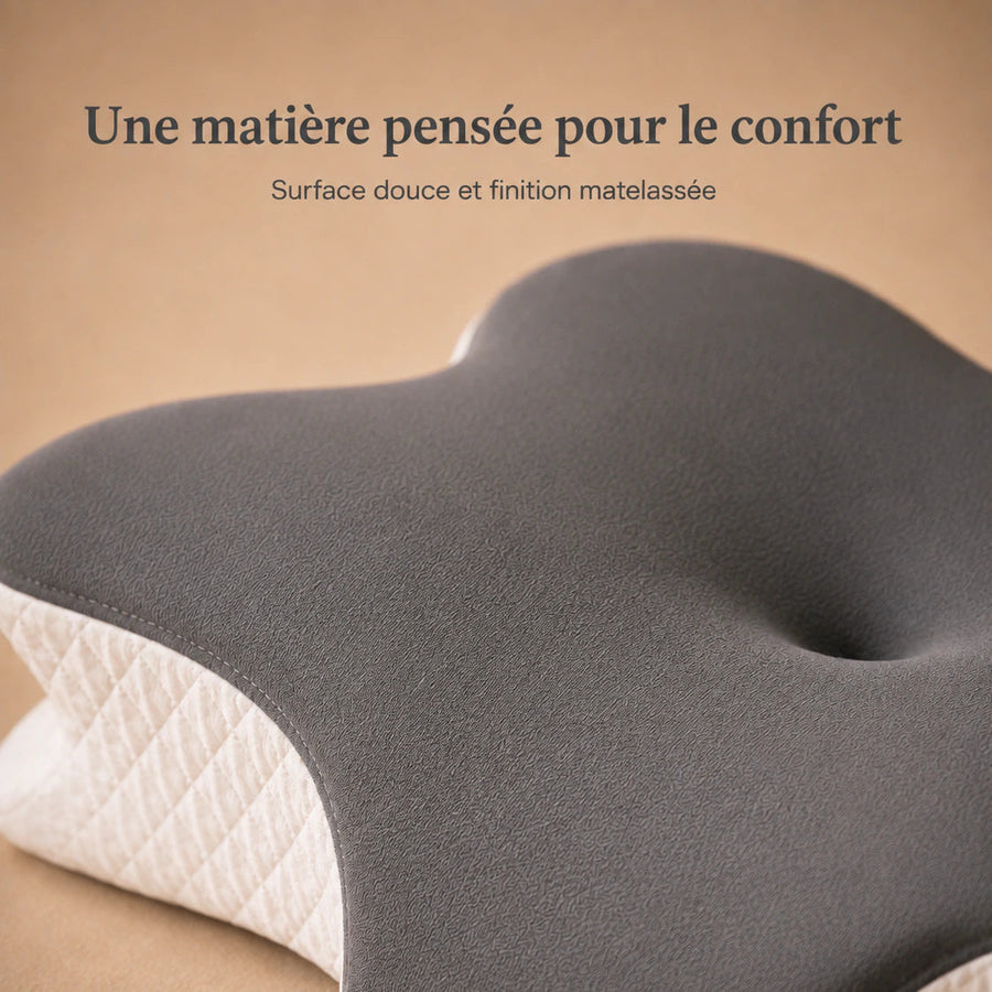 Matière et finition du coussin Denua